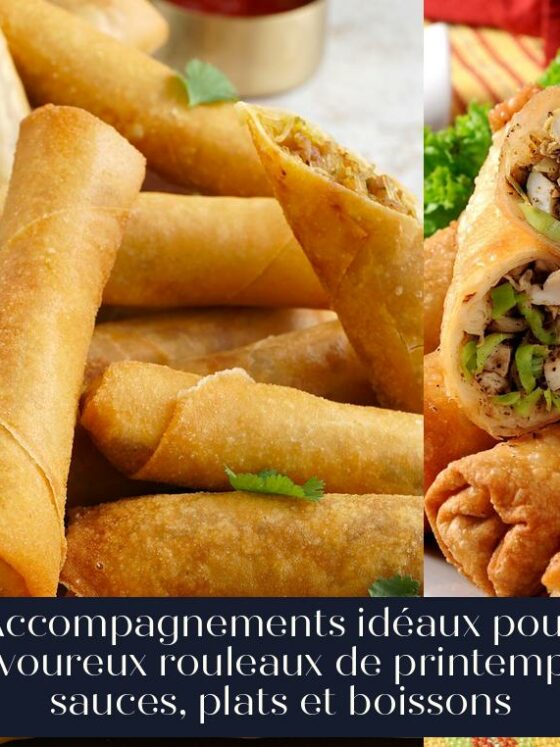 Accompagnements idéaux pour savoureux rouleaux de printemps : sauces, plats et boissons