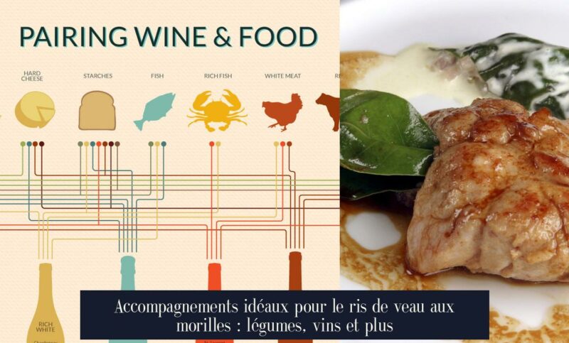 Accompagnements idéaux pour le ris de veau aux morilles : légumes, vins et plus