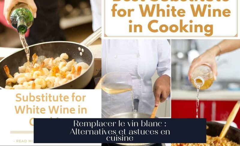 Remplacer le vin blanc : Alternatives et astuces en cuisine