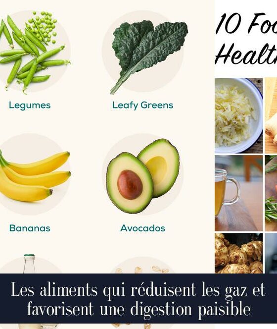 Les aliments qui réduisent les gaz et favorisent une digestion paisible