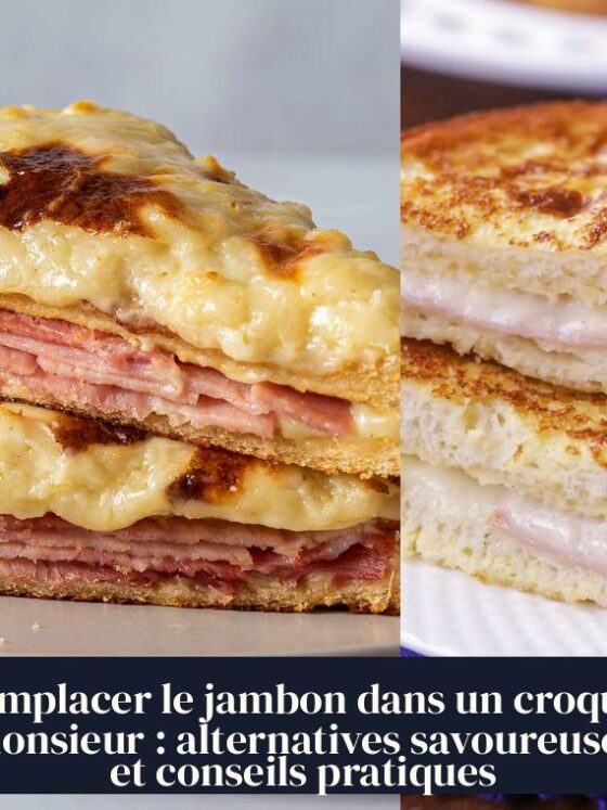 Remplacer le jambon dans un croque-monsieur : alternatives savoureuses et conseils pratiques