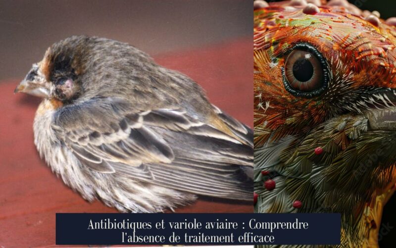 Antibiotiques et variole aviaire : Comprendre l'absence de traitement efficace