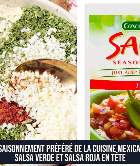 L'assaisonnement préféré de la cuisine mexicaine : Salsa Verde et Salsa Roja en tête