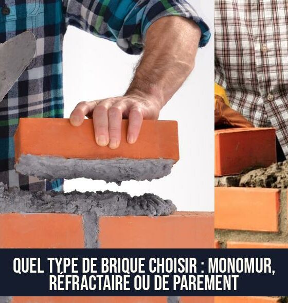 Quel type de brique choisir : Monomur, Réfractaire ou de Parement
