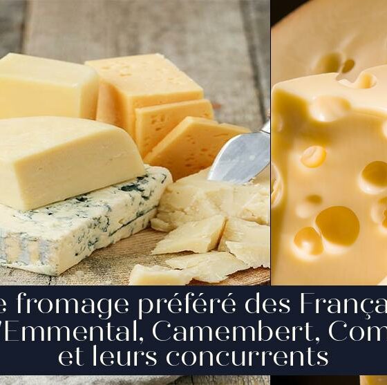 Le fromage préféré des Français : L'Emmental, Camembert, Comté et leurs concurrents
