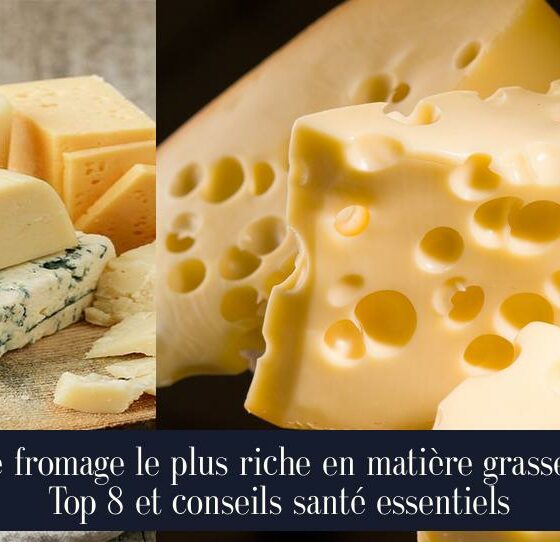 Le fromage le plus riche en matière grasse : Top 8 et conseils santé essentiels