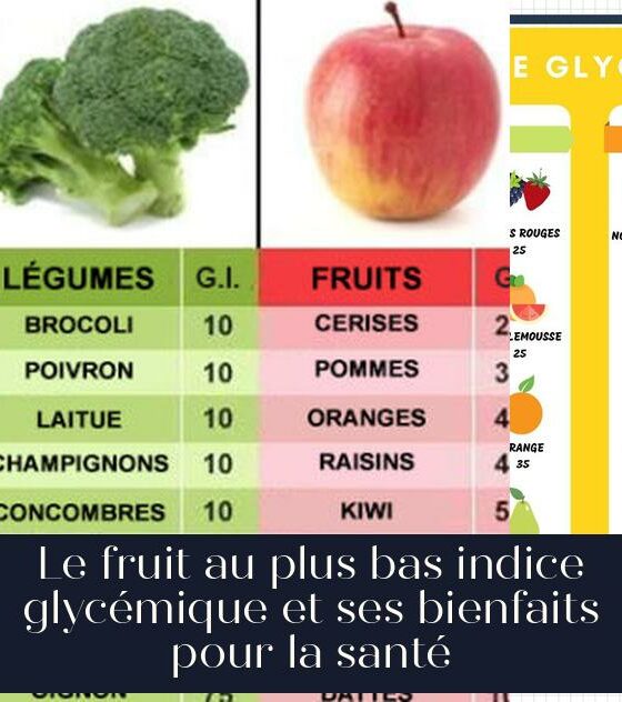 Le fruit au plus bas indice glycémique et ses bienfaits pour la santé