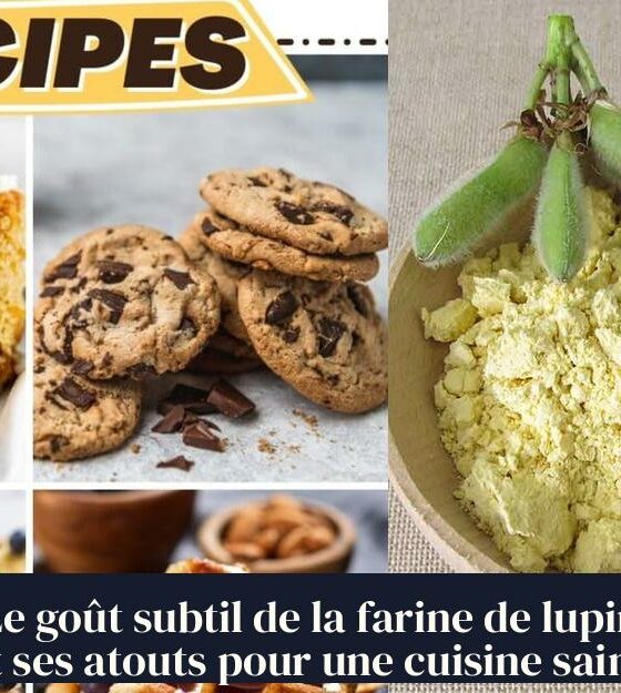 Le goût subtil de la farine de lupin et ses atouts pour une cuisine saine