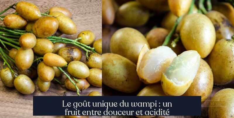 Le goût unique du wampi : un fruit entre douceur et acidité