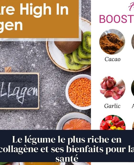 Le légume le plus riche en collagène et ses bienfaits pour la santé