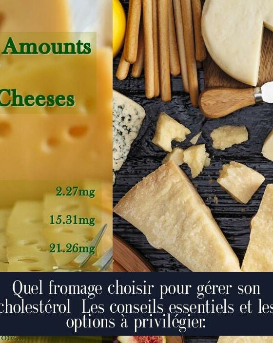 Quel fromage choisir pour gérer son cholestérol Les conseils essentiels et les options à privilégier.