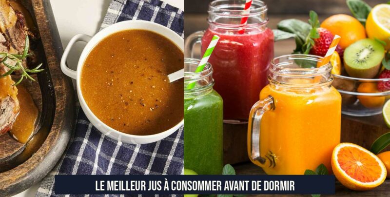 Le meilleur jus à consommer avant de dormir