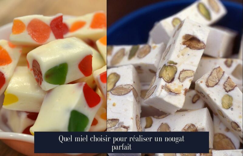 Quel miel choisir pour réaliser un nougat parfait