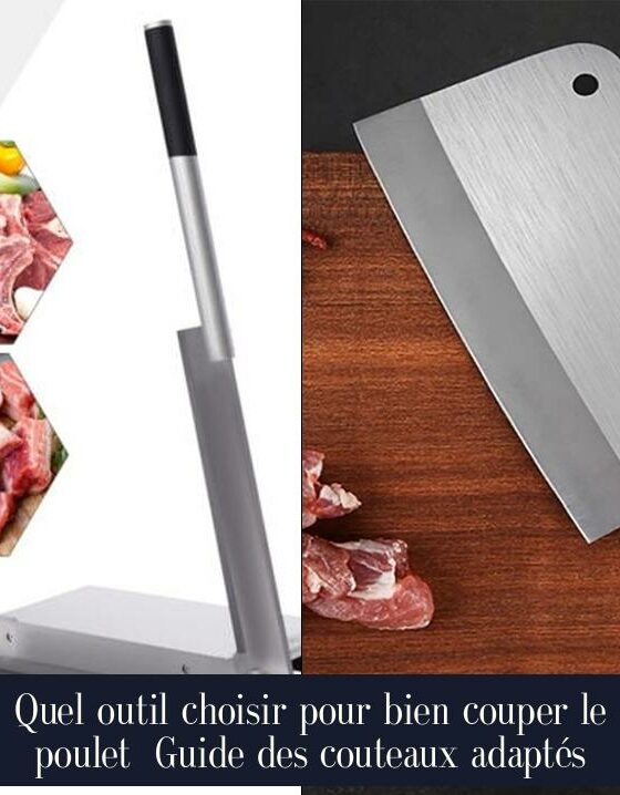 Quel outil choisir pour bien couper le poulet Guide des couteaux adaptés