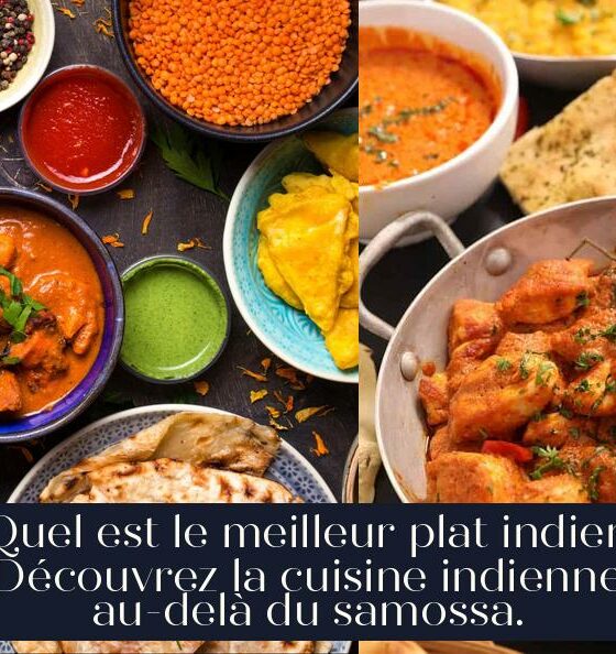Quel est le meilleur plat indien Découvrez la cuisine indienne au-delà du samossa.