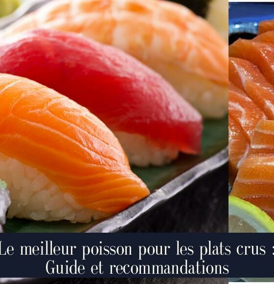 Le meilleur poisson pour les plats crus : Guide et recommandations