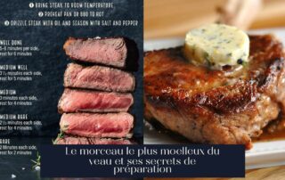 Le morceau le plus moelleux du veau et ses secrets de préparation