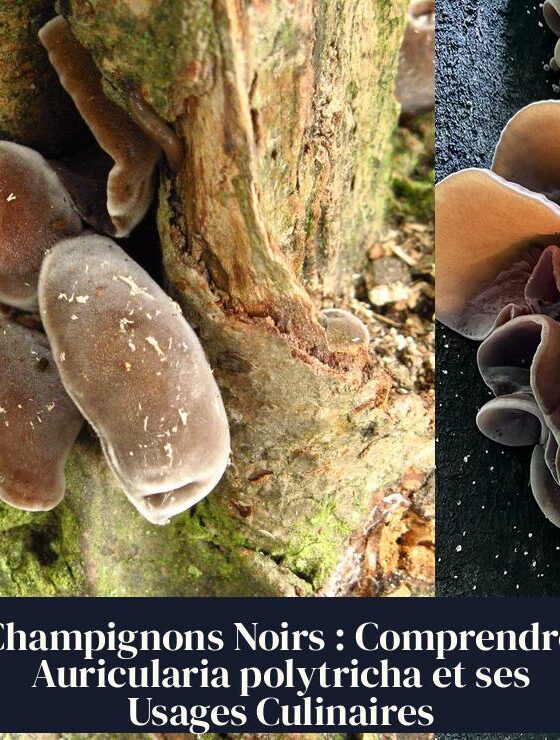 Champignons Noirs : Comprendre Auricularia polytricha et ses Usages Culinaires