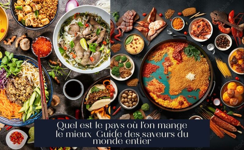 Quel est le pays où l'on mange le mieux Guide des saveurs du monde entier