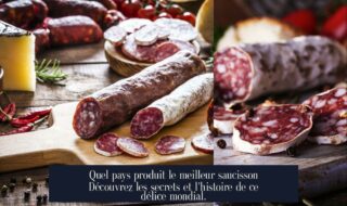 Quel pays produit le meilleur saucisson Découvrez les secrets et l'histoire de ce délice mondial.