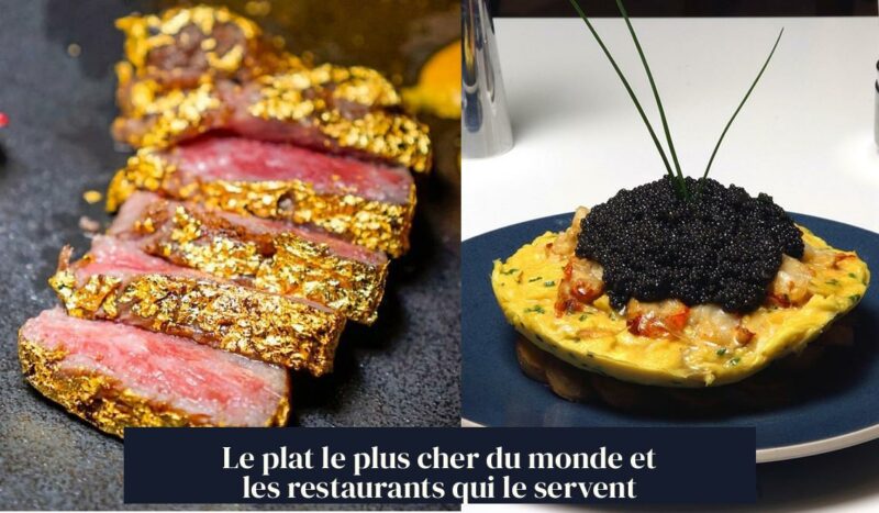 Le plat le plus cher du monde et les restaurants qui le servent