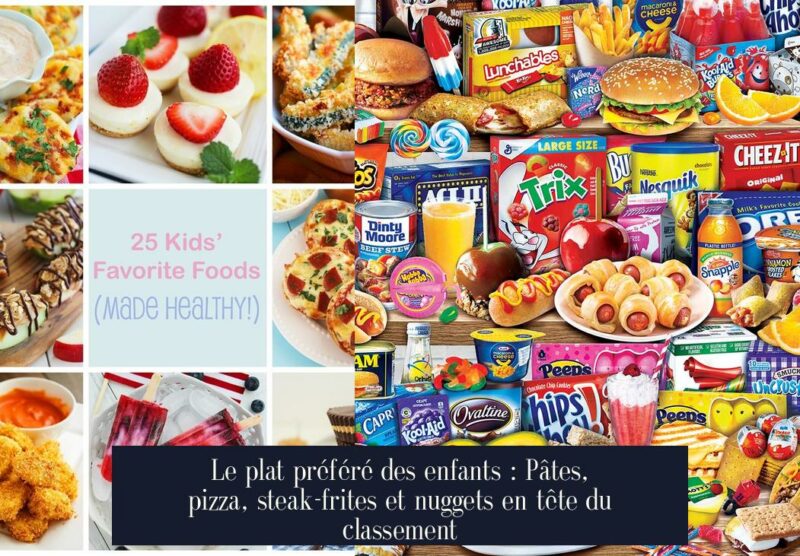 Le plat préféré des enfants : Pâtes, pizza, steak-frites et nuggets en tête du classement