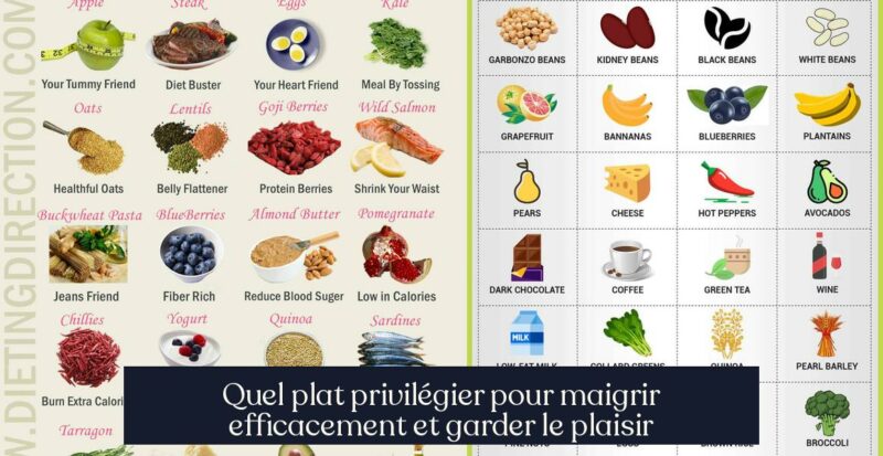 Quel plat privilégier pour maigrir efficacement et garder le plaisir