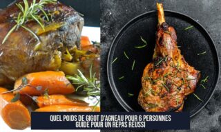 Quel poids de gigot d'agneau pour 6 personnes Guide pour un repas réussi