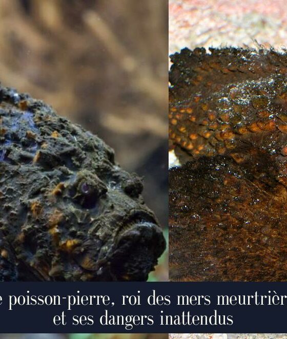 Le poisson-pierre, roi des mers meurtrières et ses dangers inattendus