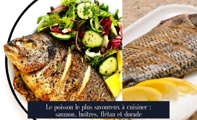 Le poisson le plus savoureux à cuisiner : saumon, huîtres, flétan et dorade