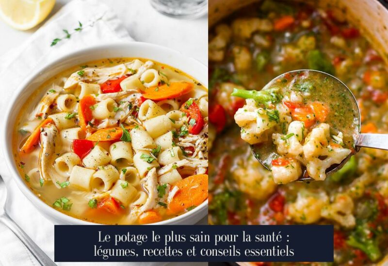Le potage le plus sain pour la santé : légumes, recettes et conseils essentiels