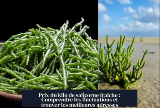 Prix du kilo de salicorne fraîche : Comprendre les fluctuations et trouver les meilleures adresses