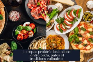 Le repas préféré des Italiens : entre pizza, pâtes et traditions culinaires