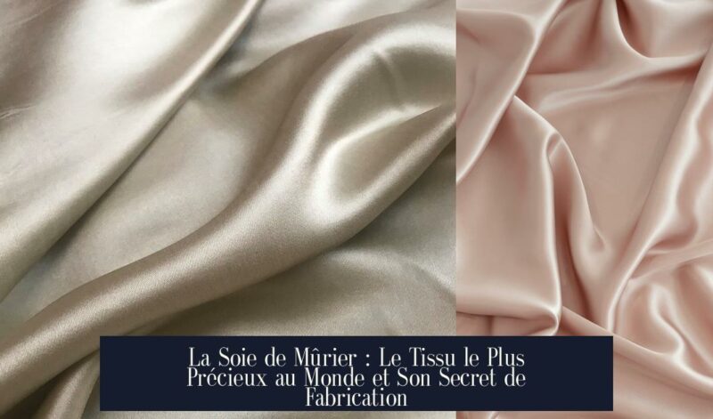 La Soie de Mûrier : Le Tissu le Plus Précieux au Monde et Son Secret de Fabrication