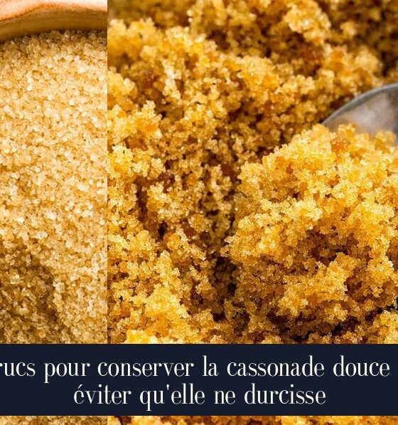 Trucs pour conserver la cassonade douce et éviter qu'elle ne durcisse