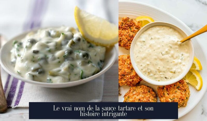 Le vrai nom de la sauce tartare et son histoire intrigante