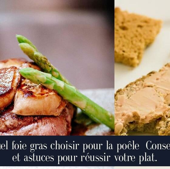 Quel foie gras choisir pour la poêle Conseils et astuces pour réussir votre plat.