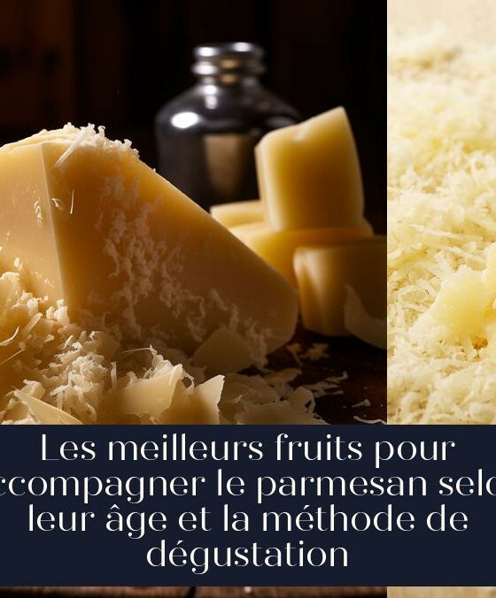 Les meilleurs fruits pour accompagner le parmesan selon leur âge et la méthode de dégustation