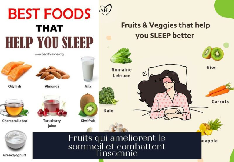 Fruits qui améliorent le sommeil et combattent l'insomnie