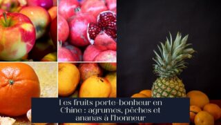 Les fruits porte-bonheur en Chine : agrumes, pêches et ananas à l'honneur