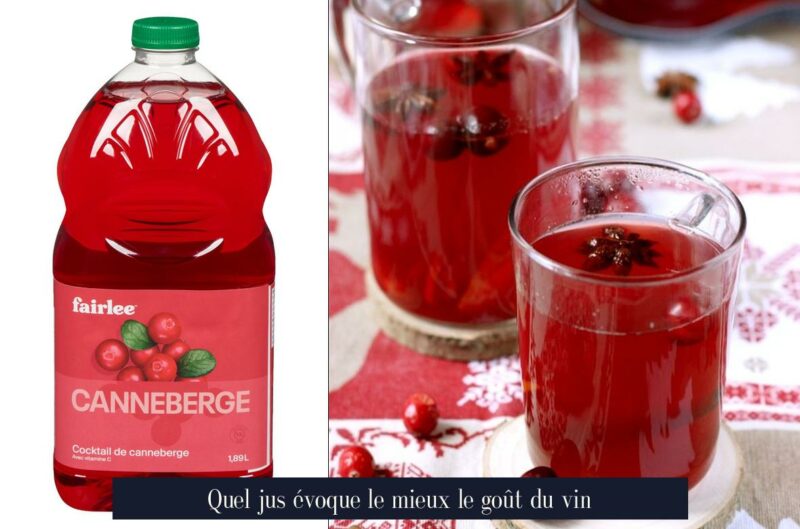Quel jus évoque le mieux le goût du vin
