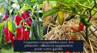 Légumes compatibles avec les piments : alliances gagnantes pour votre jardin