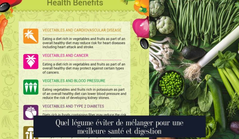 Quel légume éviter de mélanger pour une meilleure santé et digestion
