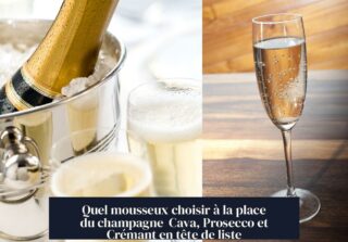 Quel mousseux choisir à la place du champagne Cava, Prosecco et Crémant en tête de liste