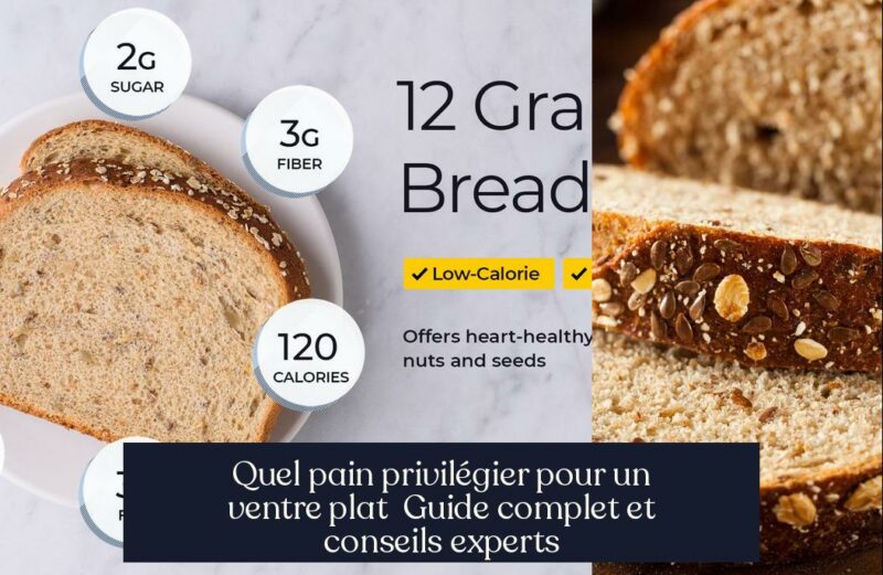 Quel pain privilégier pour un ventre plat Guide complet et conseils experts