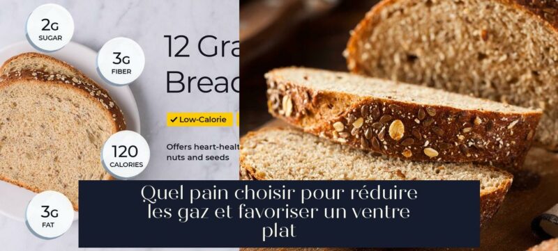 Quel pain choisir pour réduire les gaz et favoriser un ventre plat
