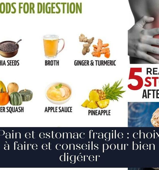 Pain et estomac fragile : choix à faire et conseils pour bien digérer
