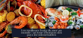 Les meilleurs fruits de mer au monde : un tour d'horizon des pays incontournables