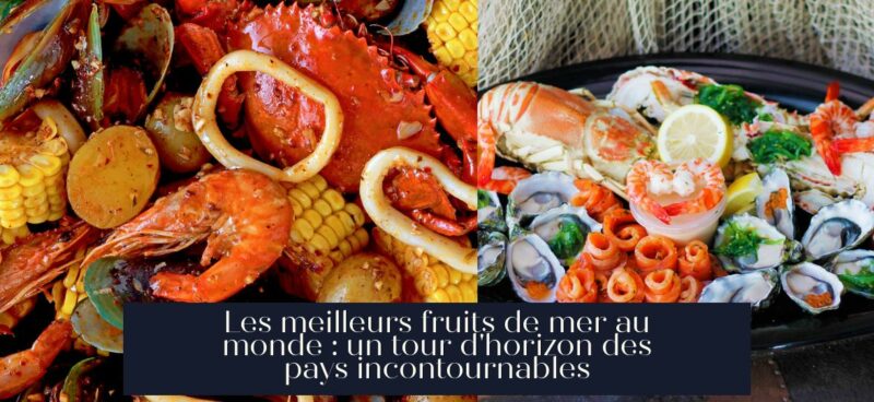 Les meilleurs fruits de mer au monde : un tour d'horizon des pays incontournables