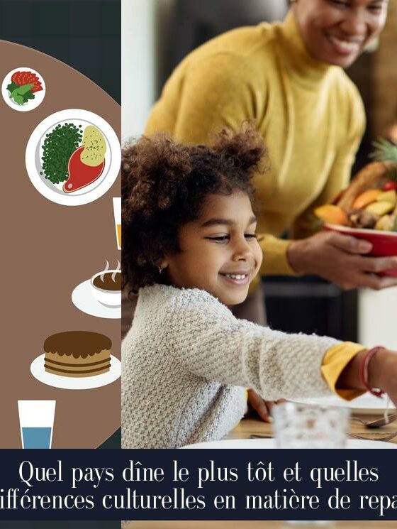 Quel pays dîne le plus tôt et quelles différences culturelles en matière de repas